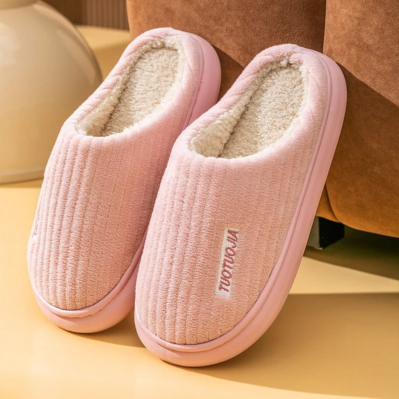 Memory Foam Fluffy Plysj tøfler