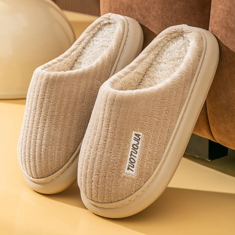 Memory Foam Fluffy Plysj tøfler