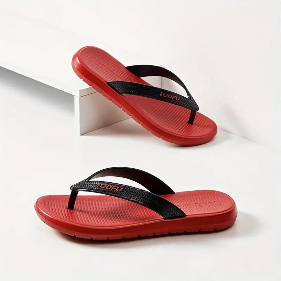 Uformelle slip-on flip-flops for menn