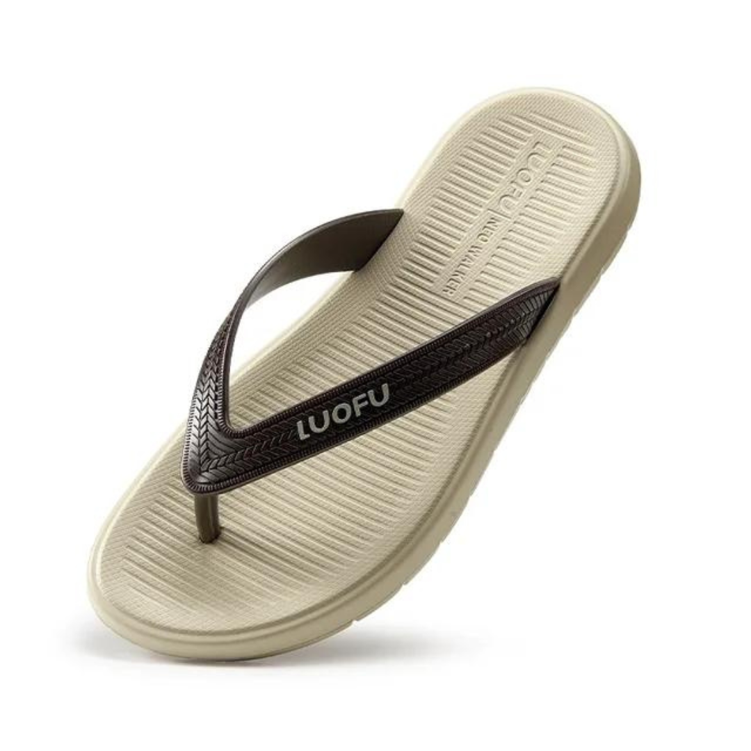 Uformelle slip-on flip-flops for menn