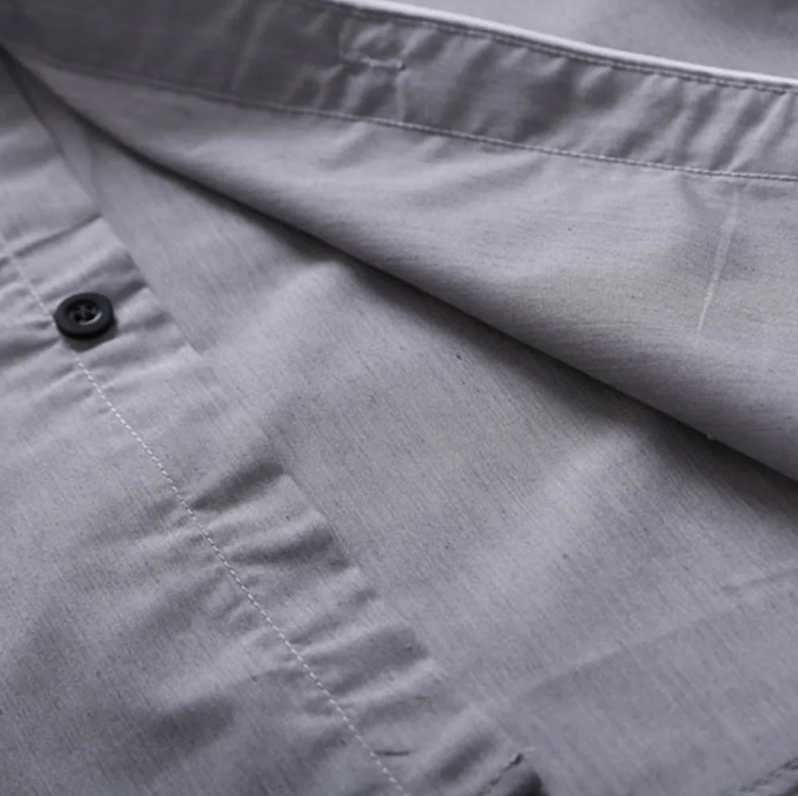 Slim Fit langermet bluse for menn
