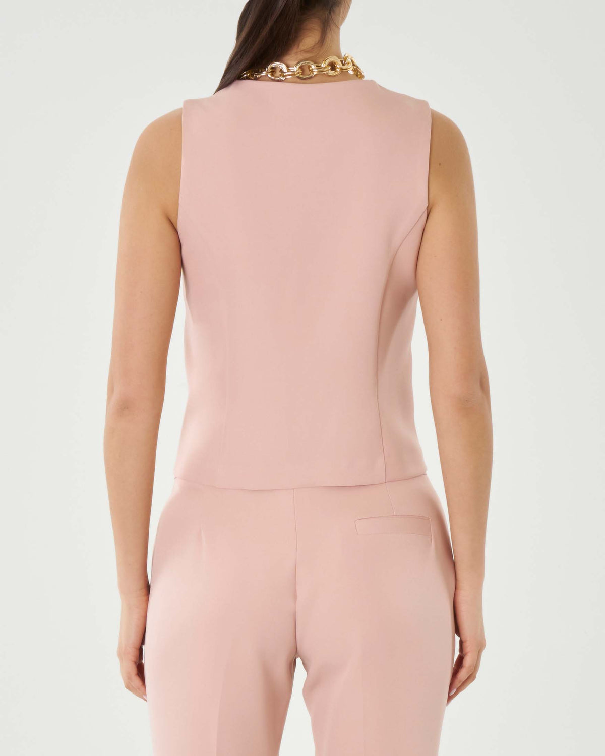 Trendy tanktopp for kvinner og elegante bukser med rette ben