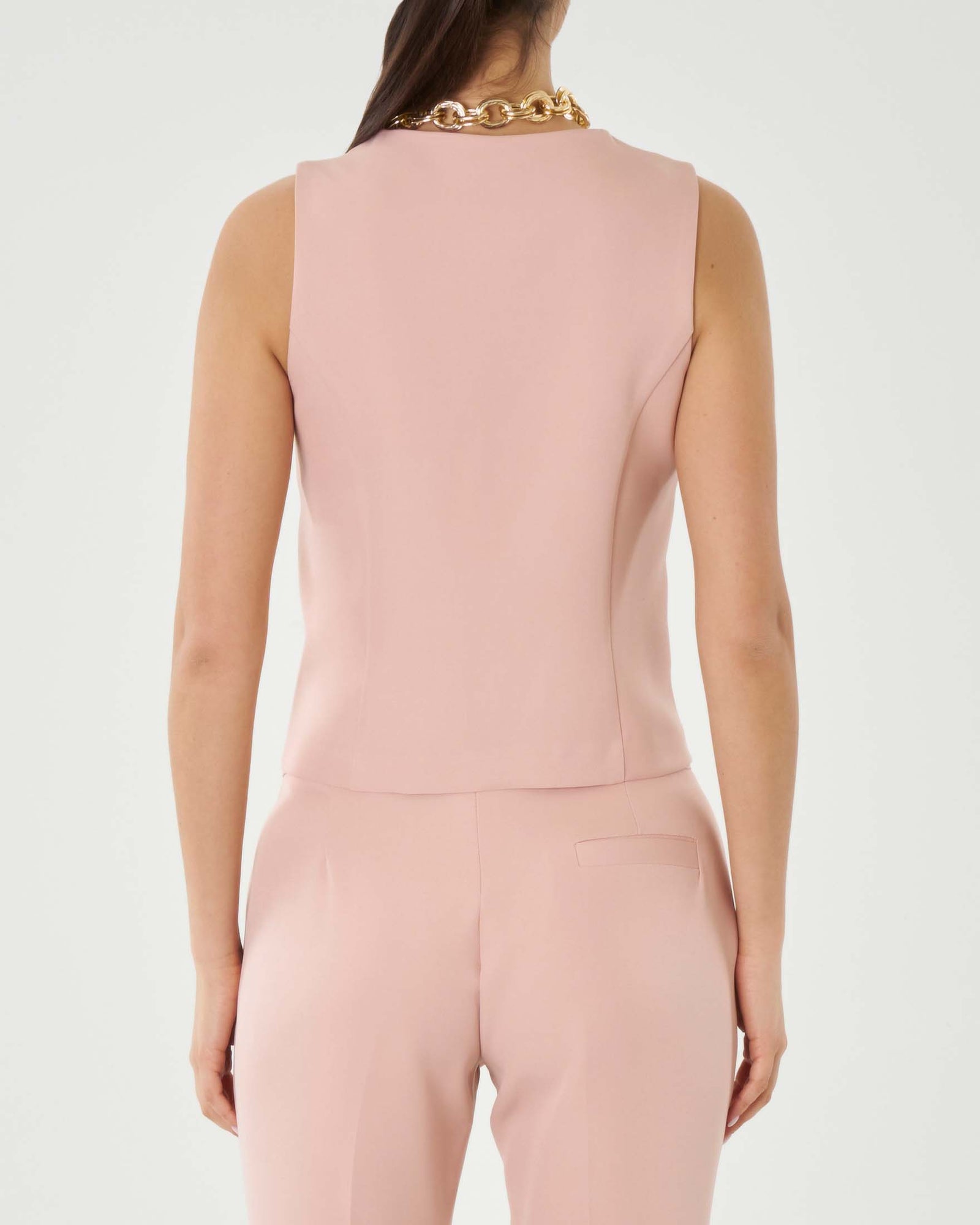 Trendy tanktopp for kvinner og elegante bukser med rette ben