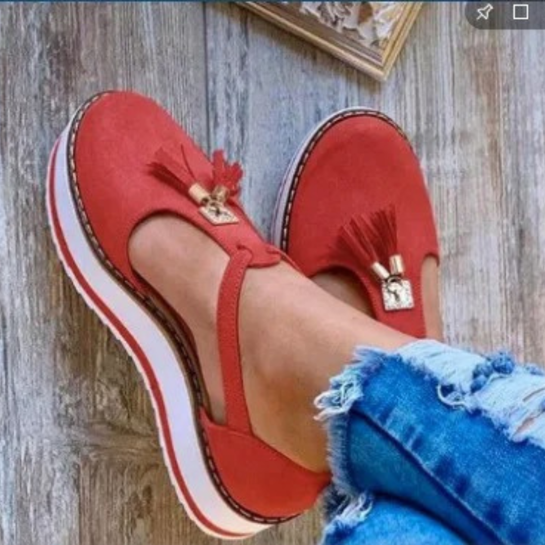 Plateausandaler for kvinner