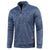 Pullover med halv glidelås for menn