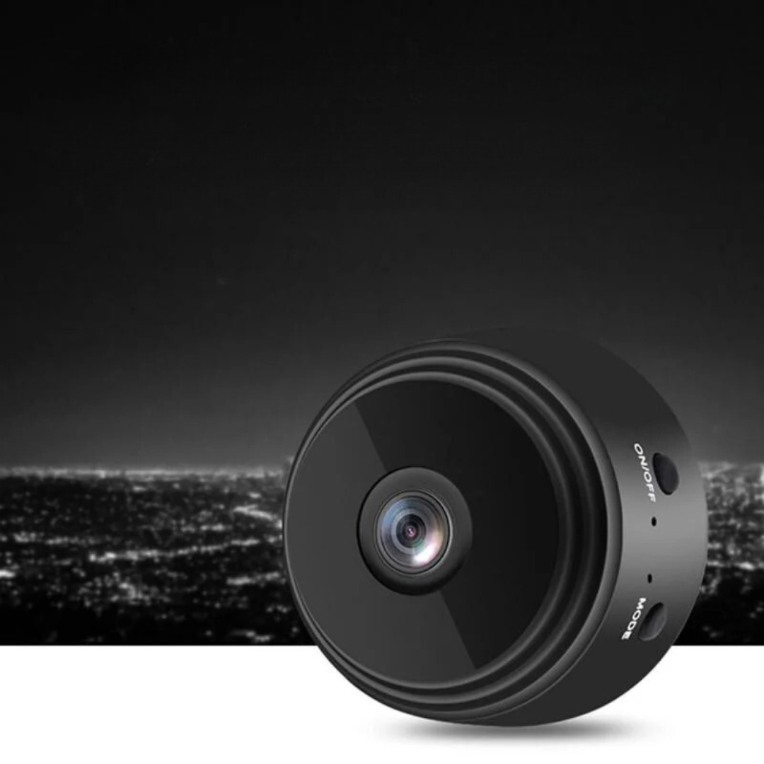 Kompakt HD Trådløst WiFi Sikkerhetskamera