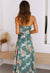 Kvinne Blomstrete Kjole Elegant Design Lett Polyester