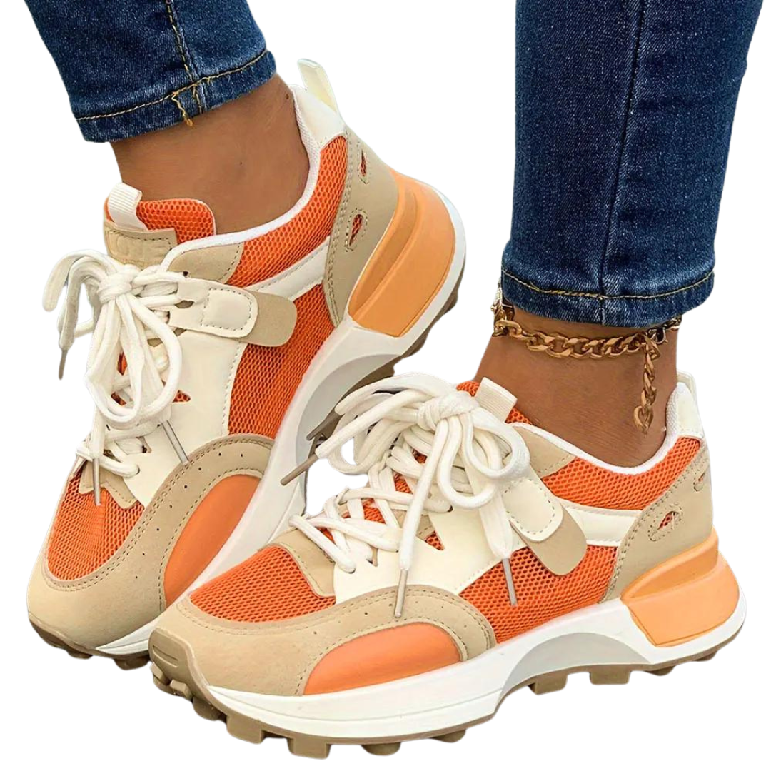 Colorblock motesko for kvinner
