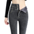 Termisk skinny jeans med høy midje