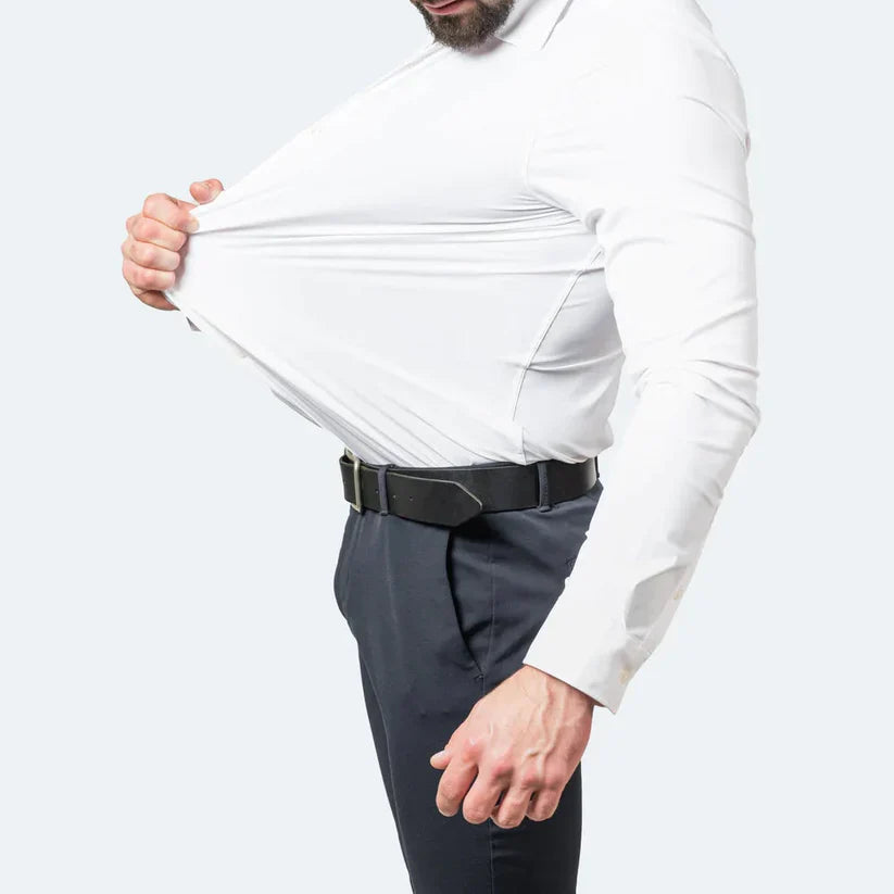 Variant image for Herreskjorte Rynkefri Stretch Komfort Bomull Elastan-1