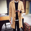 Slim Fit Windbreaker Trench Coat for menn