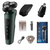 Wet & Dry Elektrisk Trimmer Barberhøvelsett