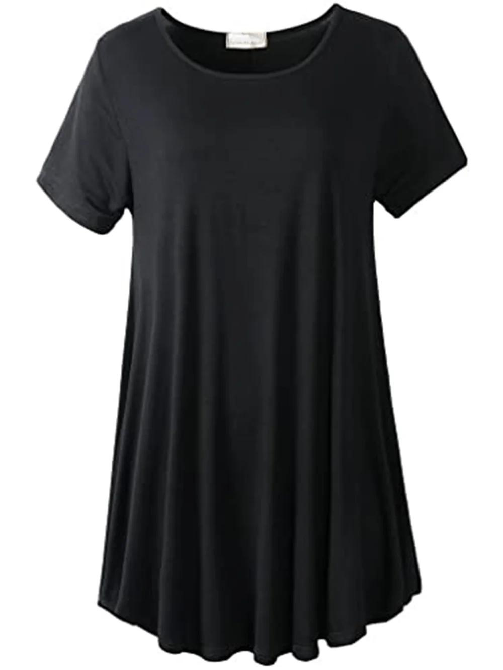 Plus Size Flowy Swing Tunika Topper