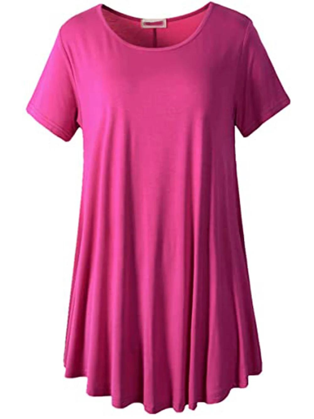 Plus Size Flowy Swing Tunika Topper