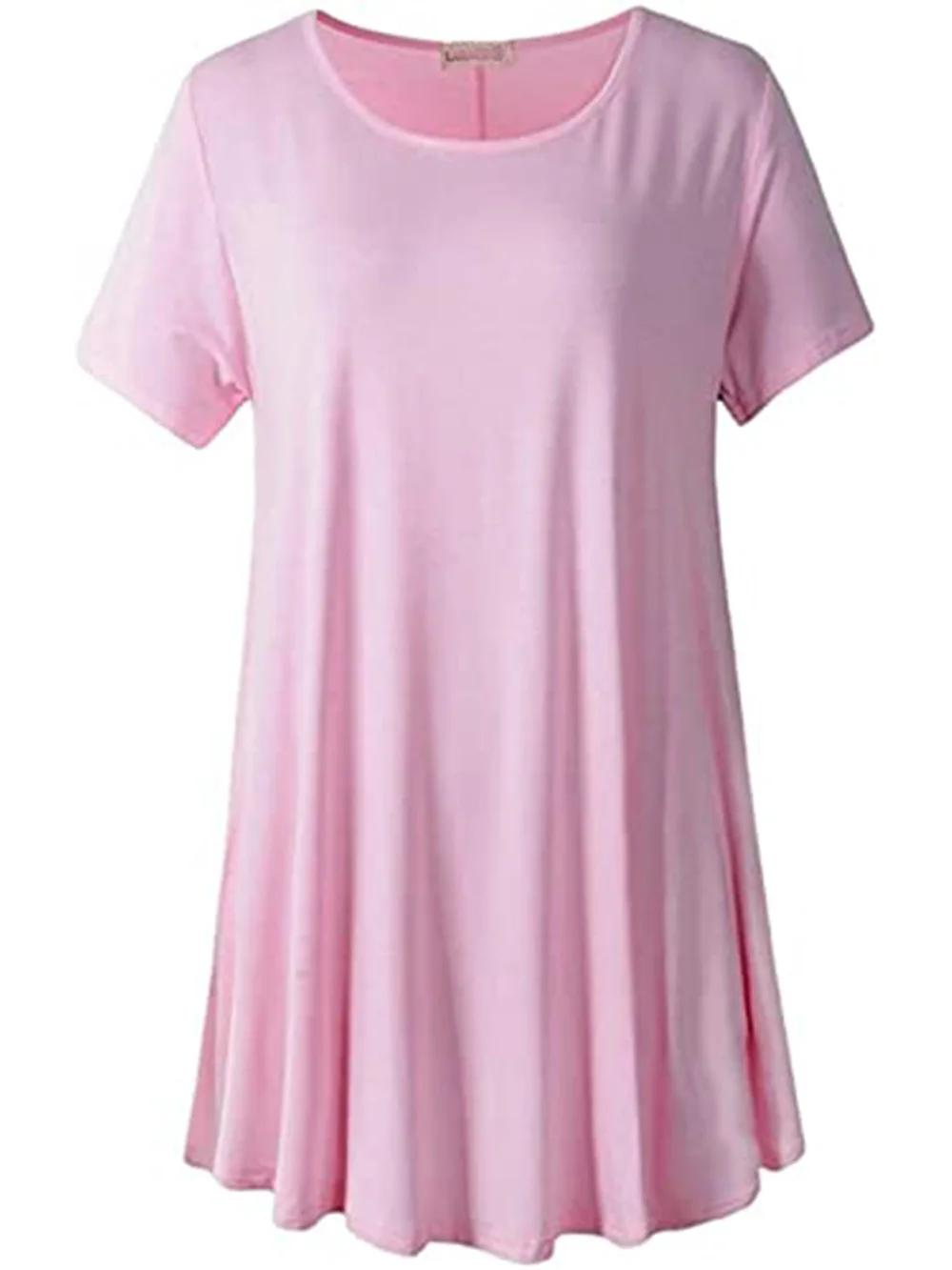 Plus Size Flowy Swing Tunika Topper