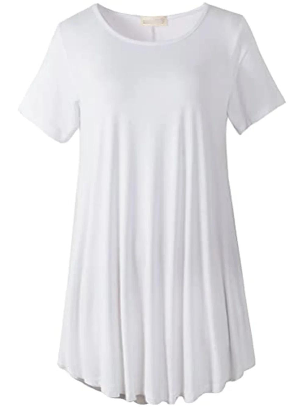 Plus Size Flowy Swing Tunika Topper