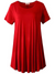 Plus Size Flowy Swing Tunika Topper