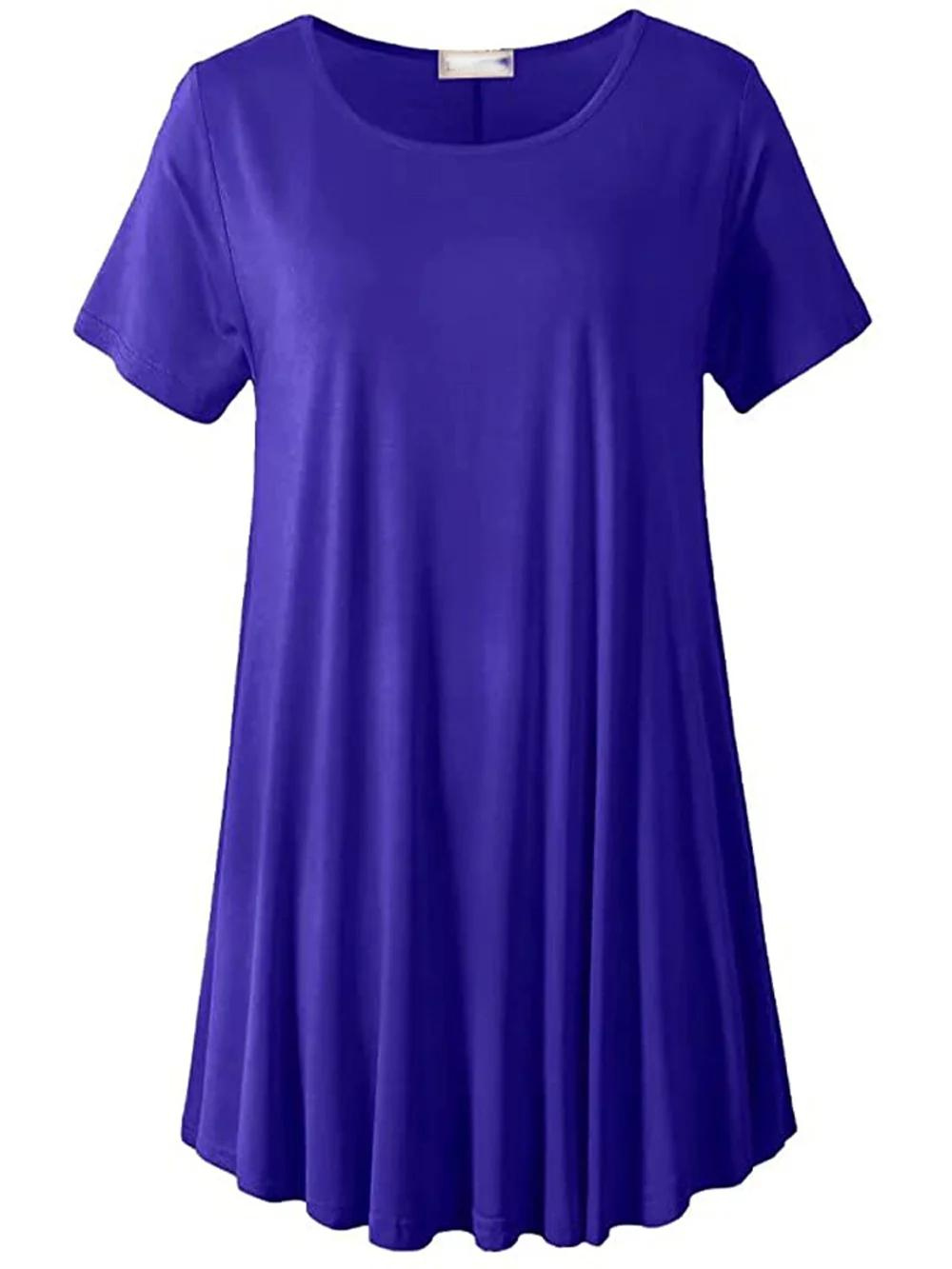 Plus Size Flowy Swing Tunika Topper