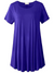Plus Size Flowy Swing Tunika Topper