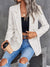 Dobbeltspent tweedblazer for dame