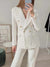 Dobbeltspent tweedblazer for dame