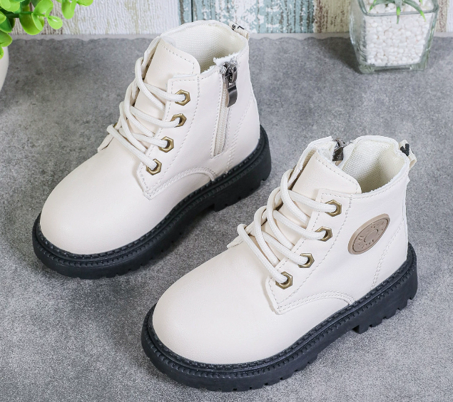 Barnestøvler i mykt skinn