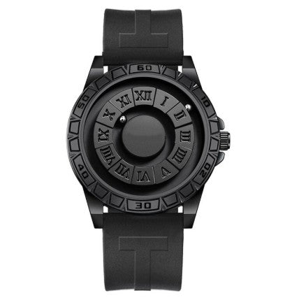 Herreklokke Magnetisk Design Rustfritt Stål Elegant 40 mm