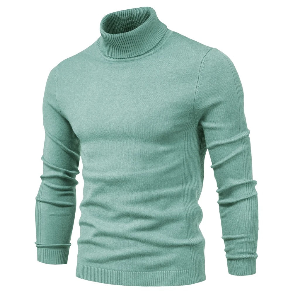 Slim rullehalsgenser for menn