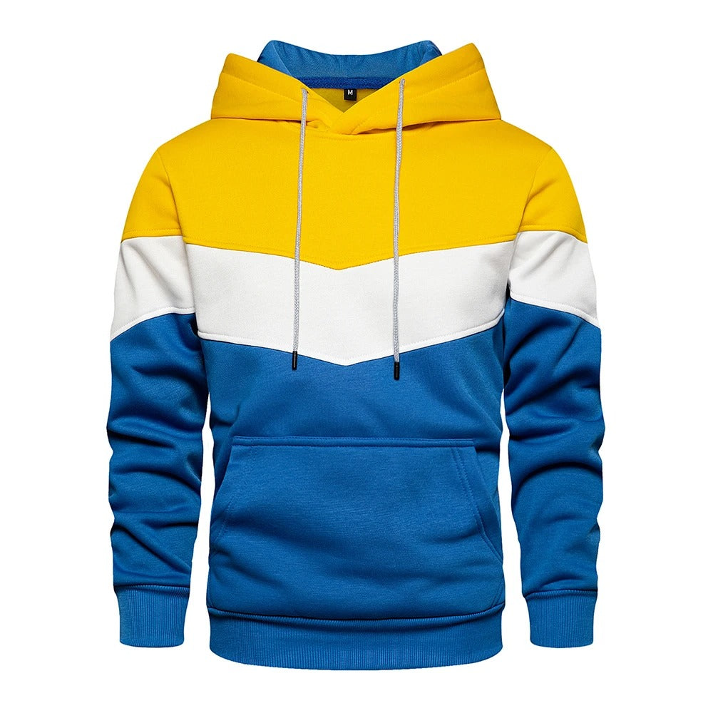 Hettegenser I Fleece-Stil for Menn