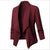 Overdimensjonert, åpen blazer for kvinner