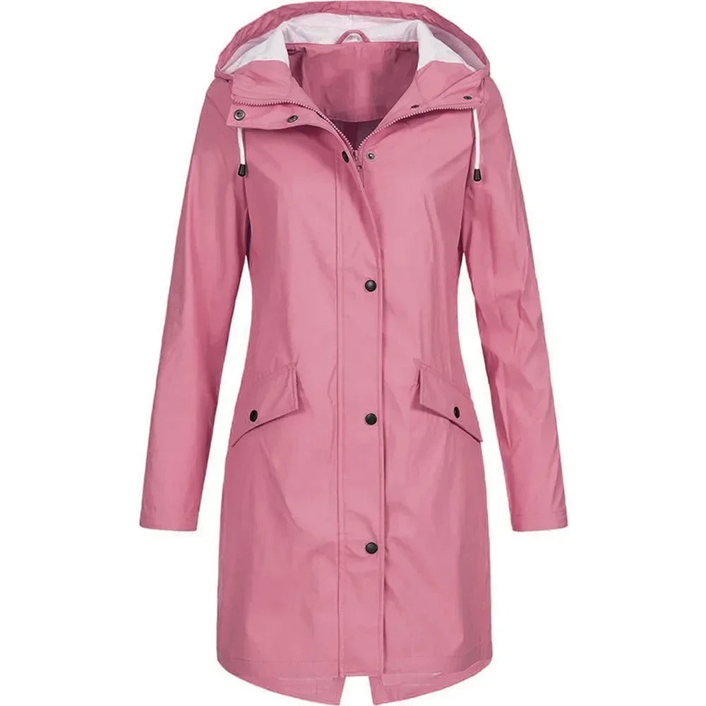 Windbreaker Trench Coat for kvinner