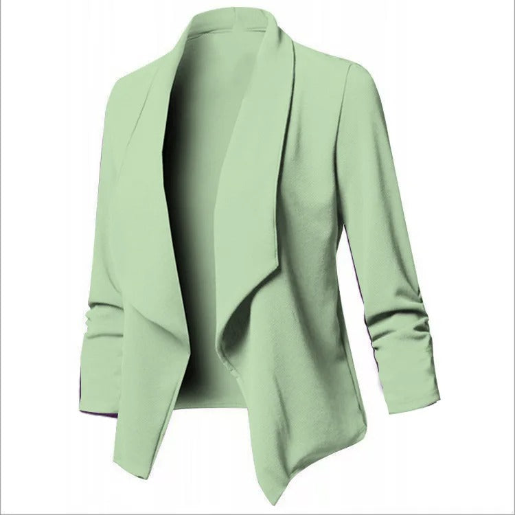 Overdimensjonert, åpen blazer for kvinner