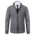 Cashmere strikket genser for menn