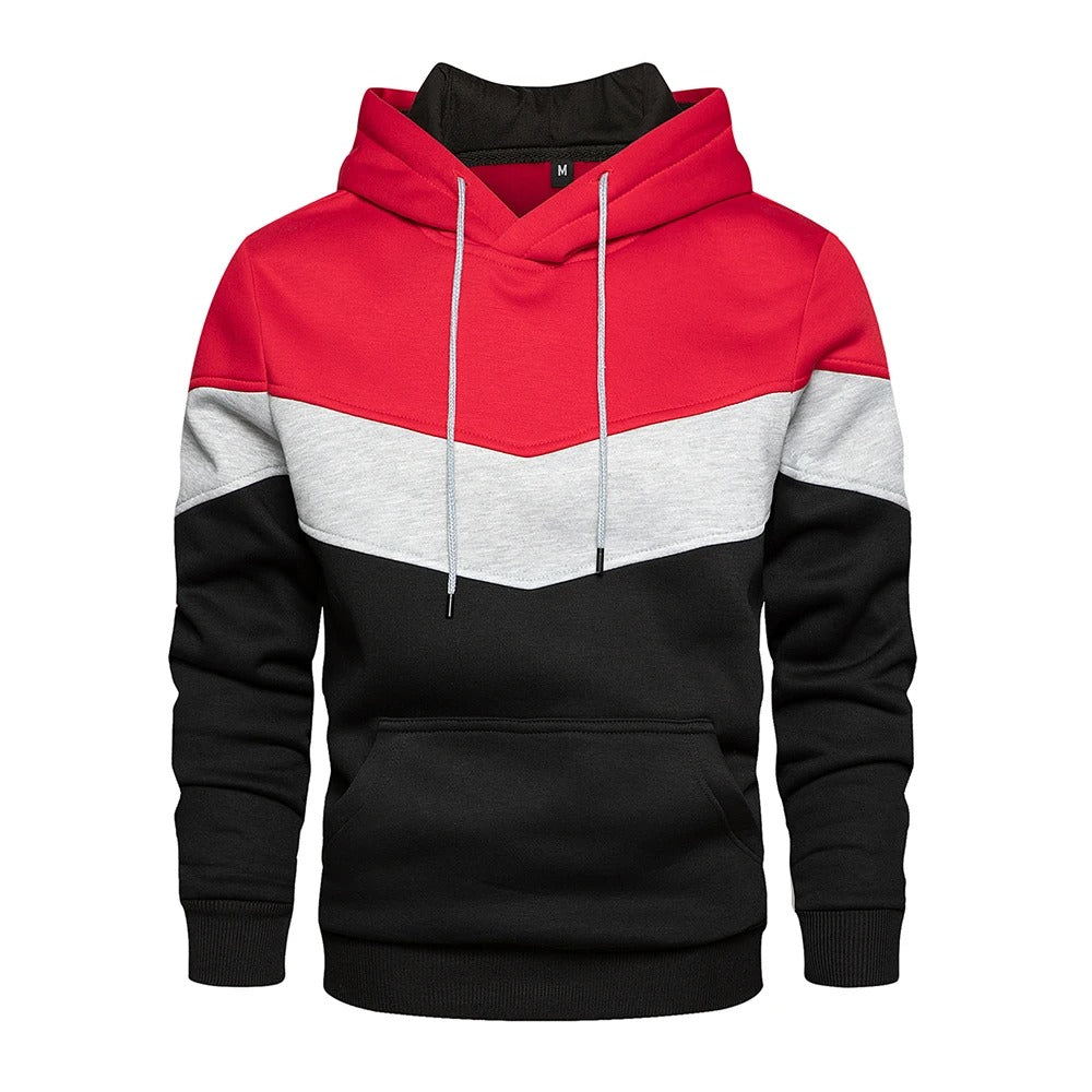 Hettegenser I Fleece-Stil for Menn