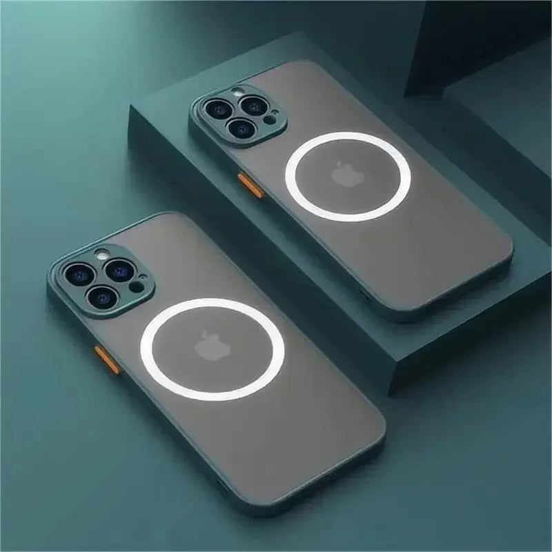 Magnetisk Magsafe Matte-etui for iPhone