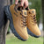 Loafers i semsket skinn for menn