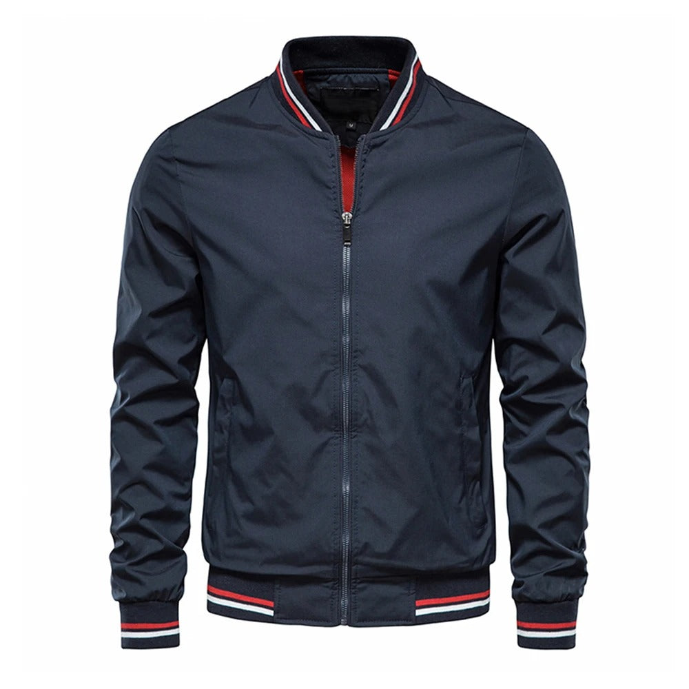 Slim Fit bomberjakke for menn