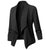 Overdimensjonert, åpen blazer for kvinner
