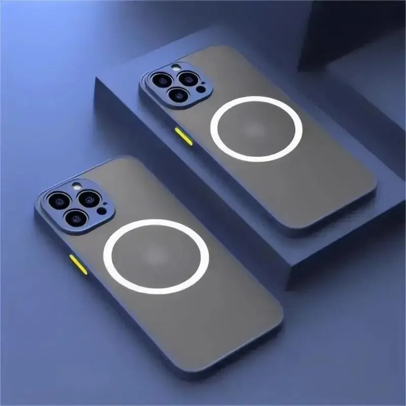 Magnetisk Magsafe Matte-etui for iPhone
