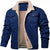 Plush Thicken Wool Jacket for menn