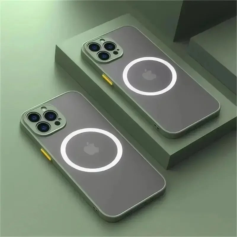 Magnetisk Magsafe Matte-etui for iPhone