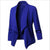Overdimensjonert, åpen blazer for kvinner