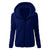 Vinterjakke med hette i fleece for kvinner