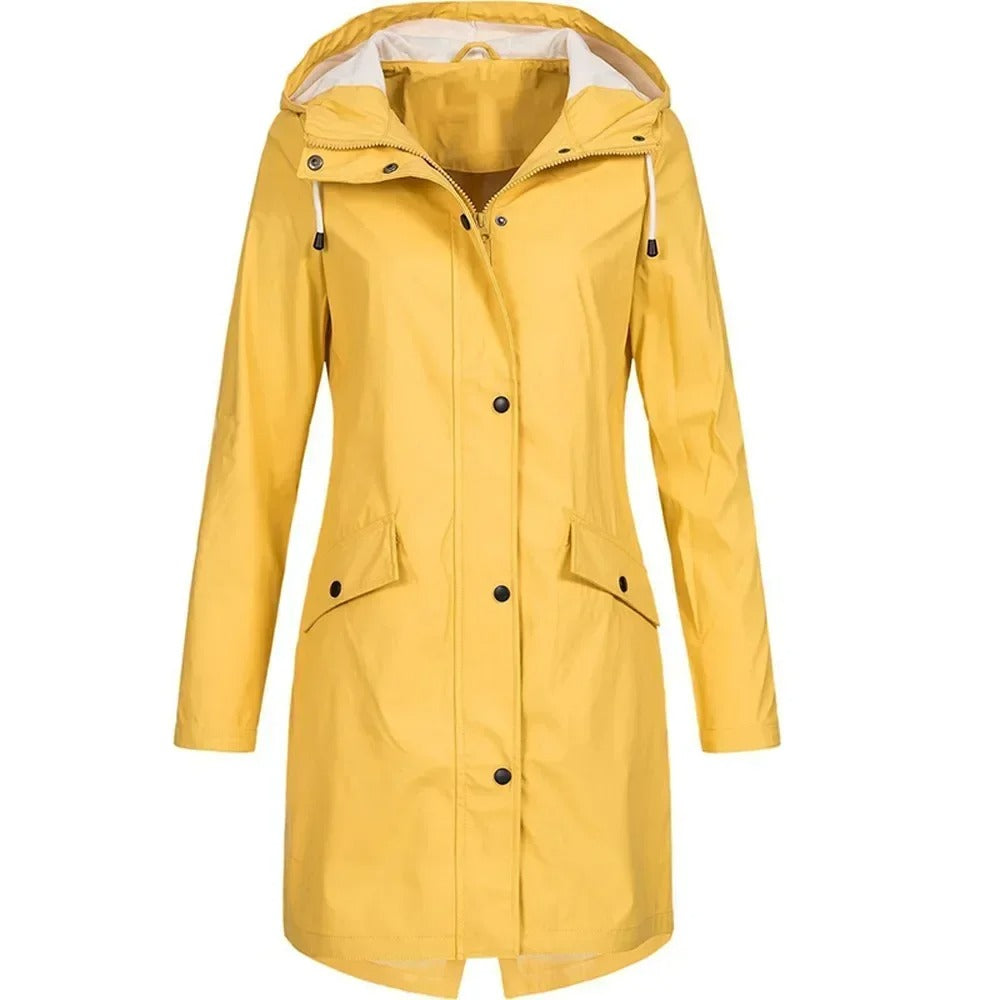 Windbreaker Trench Coat for kvinner