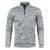 Pullover med halv glidelås for menn