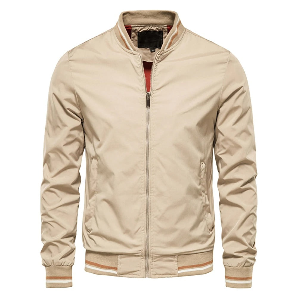 Slim Fit bomberjakke for menn