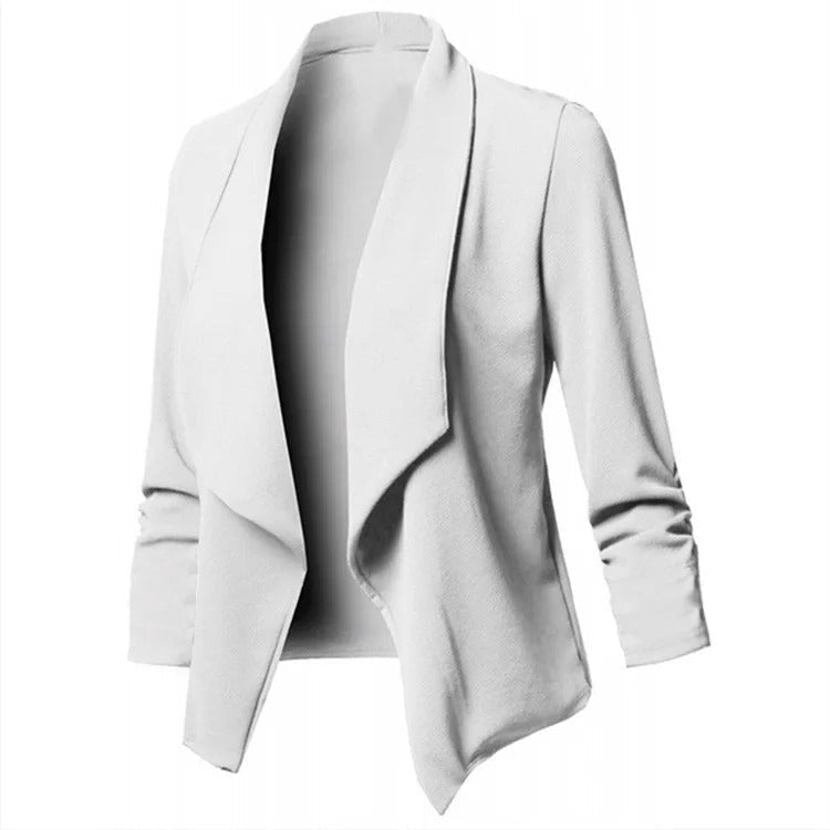 Overdimensjonert, åpen blazer for kvinner
