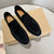 Loafers i semsket skinn for menn