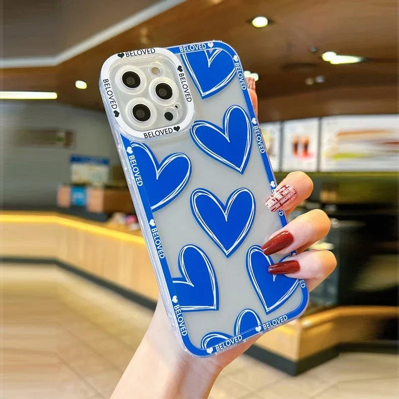 Love Heart-teletui til iPhone