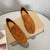 Loafers i semsket skinn for menn